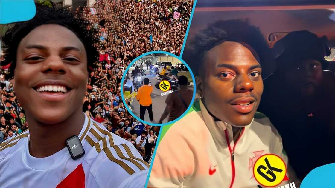 IShowSpeed in Ghana, IShowSpeed Africa tour, Ghana Bikers Association, Accra airport welcome, live streaming events, IShowSpeed reactions, Kotoka International Airport