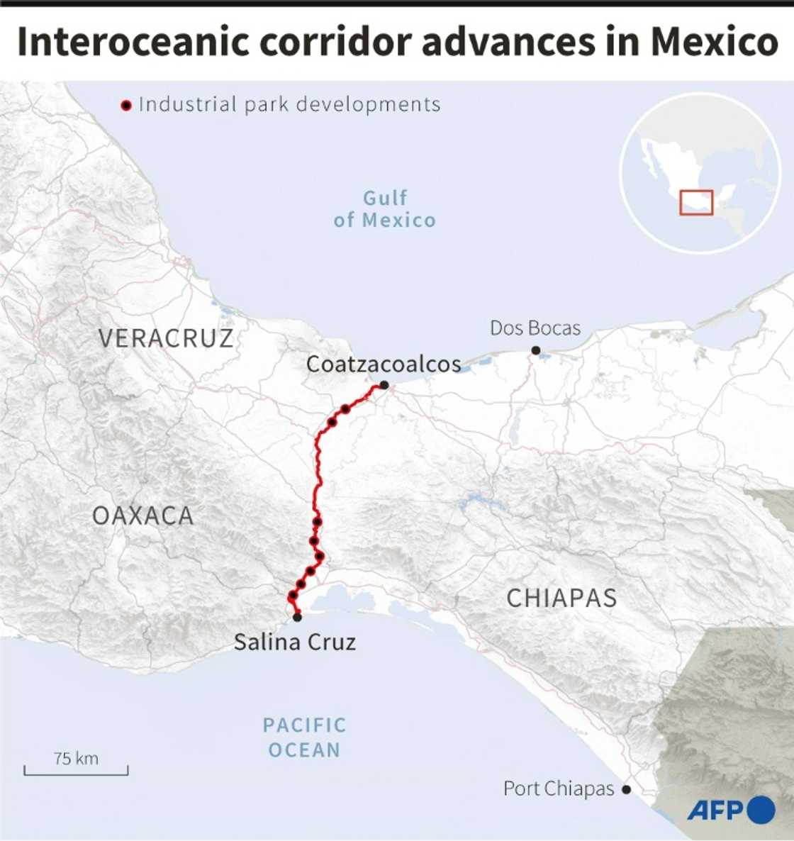 Interoceanic corridor advances in Mexico Interoceanic corridor advances in Mexico