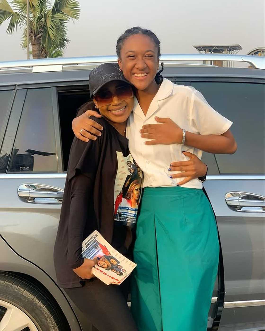 Keira Michel, Akuapem Poloo, Keira Michel and Akuapem Poloo, Majid Michel, Majid Michel's wife, Majid Michel's kids Keira Michel, Akuapem Poloo, Keira Michel and Akuapem Poloo, Majid Michel, Majid Michel's wife, Majid Michel's kids