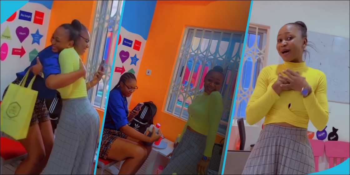Akuapem Poloo and Yvonne Nelson spotted at Just Like Mama Daycare Akuapem Poloo and Yvonne Nelson spotted at Just Like Mama Daycare