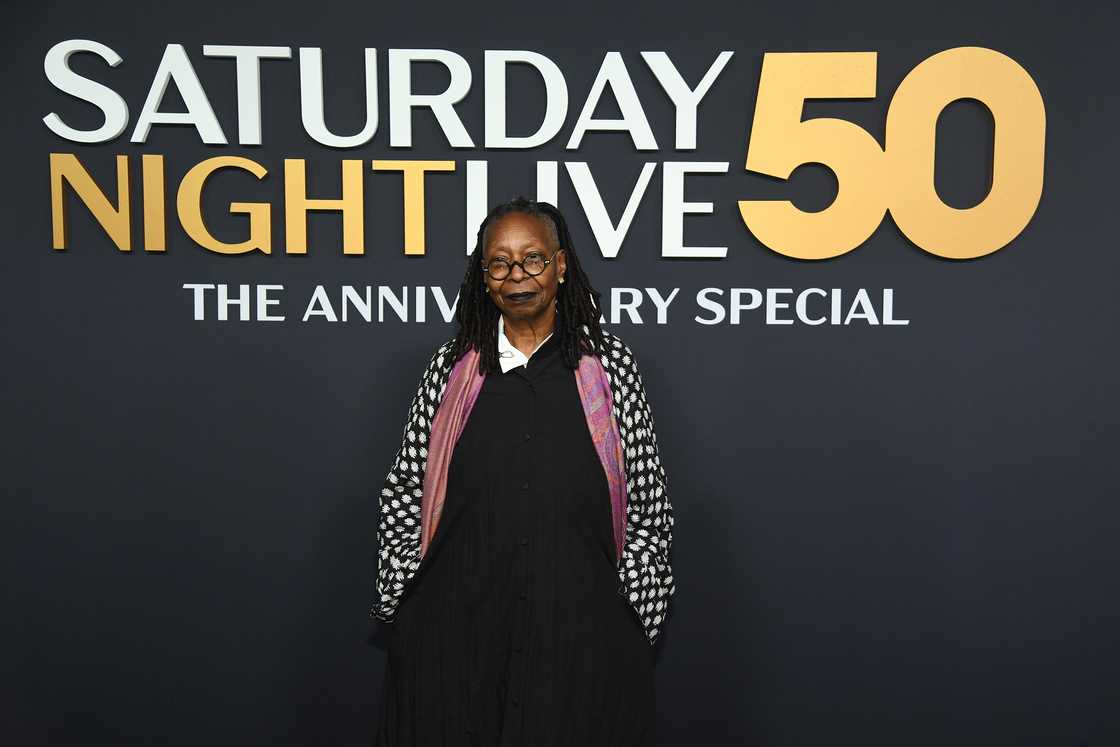 Whoopi Goldberg attends the SNL50: The Red Carpet Whoopi Goldberg attends the SNL50: The Red Carpet