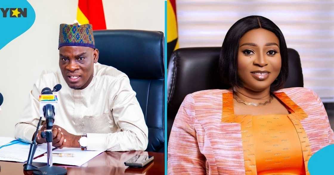 Haruna Iddrisu, Minister for Education, Tamale South MP, Sarah Adwoa Safo, Dome-Kwabenya MP