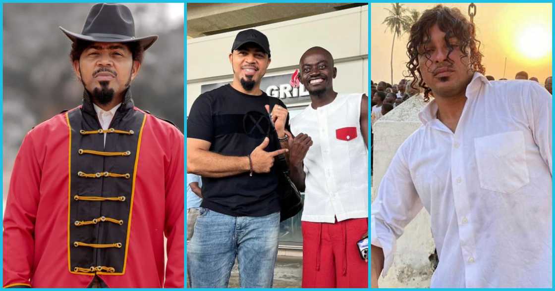 Ramsey Nouah, Lil Win, and Van Vicker Ramsey Nouah, Lil Win, and Van Vicker
