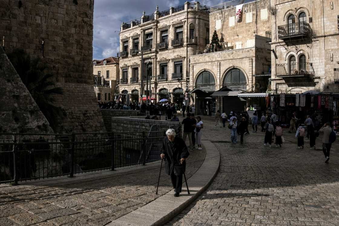The distinctive pale Jerusalem stone is central to the Holy Land's characteristic architecture