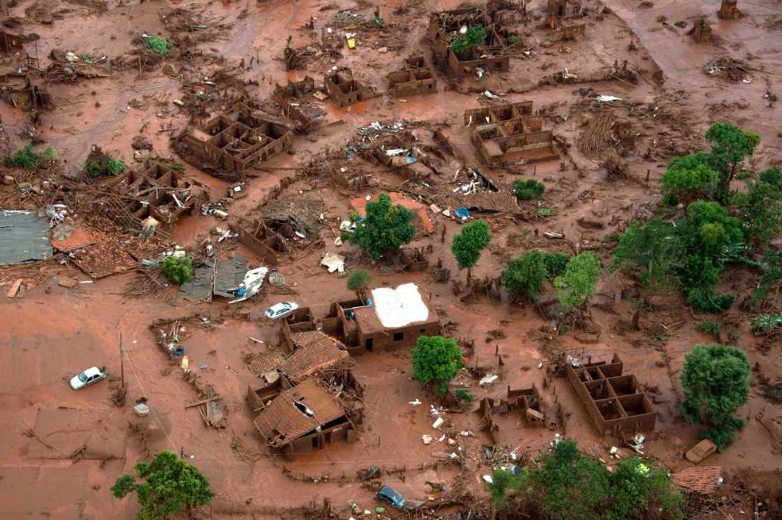 Some 600 people were left homeless by the 2015 dam collapse in the southeastern town of Mariana Some 600 people were left homeless by the 2015 dam collapse in the southeastern town of Mariana