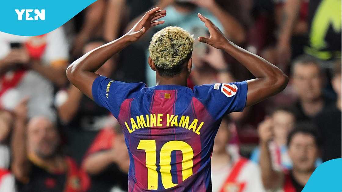 Lamine Yamal, Lamine Yamal Ballon d'Or, Lamine Yamal first penalty, Lamine Yamal and Nicki Nicole, FC Barcelona, Rayo Vallecano. Lamine Yamal, Lamine Yamal Ballon d'Or, Lamine Yamal first penalty, Lamine Yamal and Nicki Nicole, FC Barcelona, Rayo Vallecano.