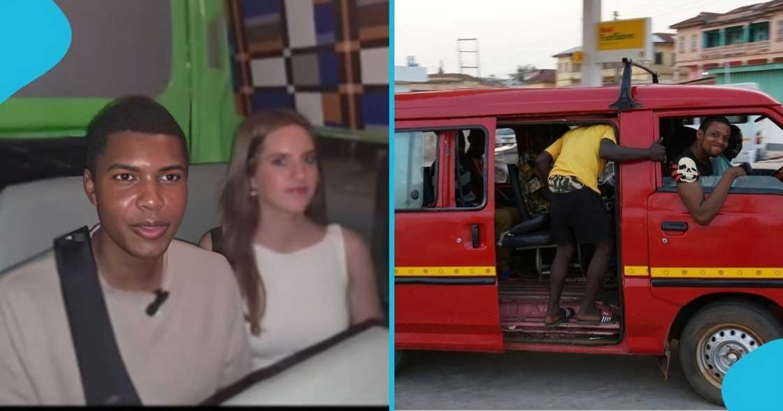 white tourist, first time trotro, trotro experience, ghana, local passengers, obroni white tourist, first time trotro, trotro experience, ghana, local passengers, obroni