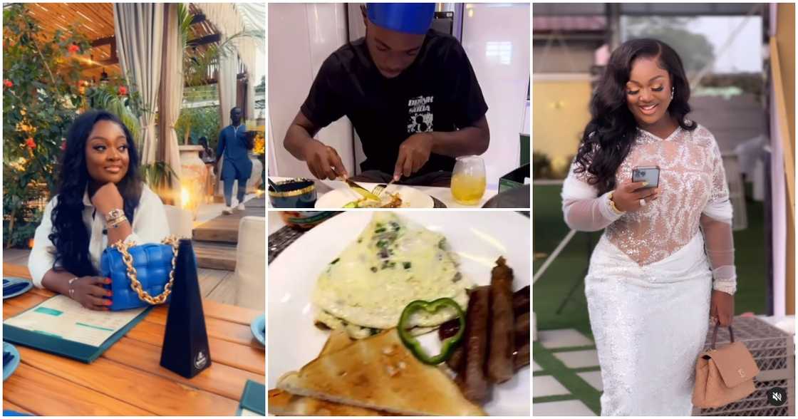 Jackie Appiah Cooks Breakfast