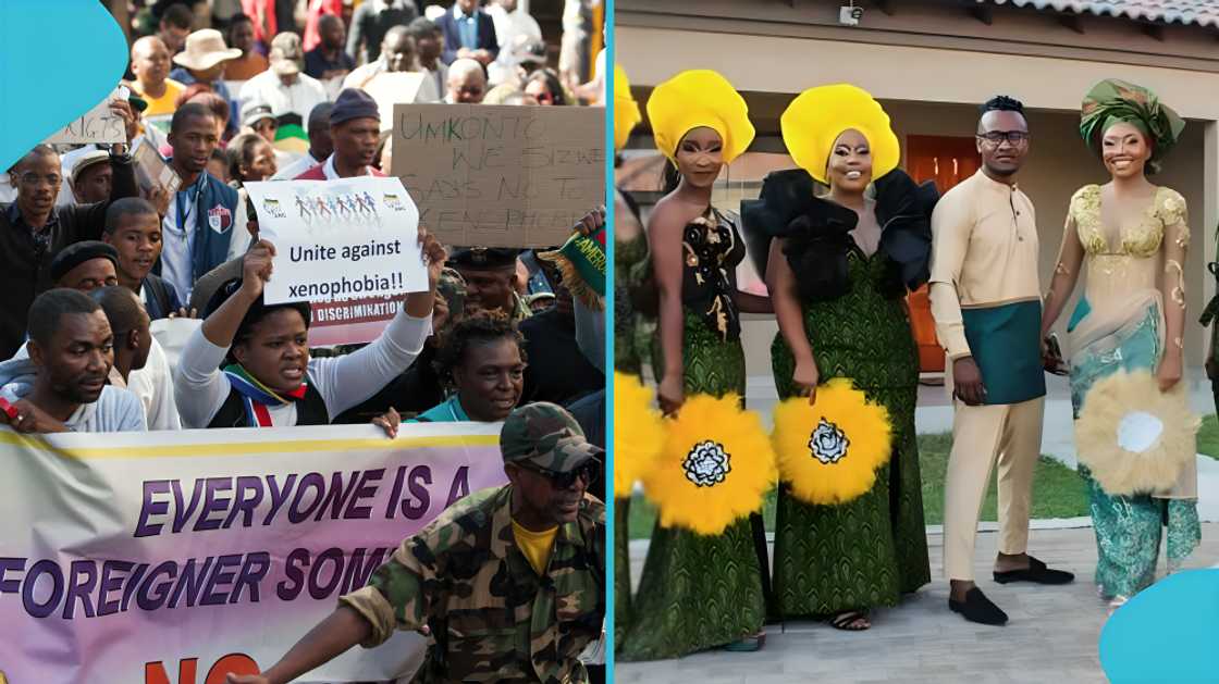 South Africa, Nigeria, South African Man, Nigerian Wife, TikTok, Viral Video, Cross Border Marriage, Love Story, Immigration, Xenophobia, Social Media, The Aims, Interracial Marriage, African Relationships, Mzansi News