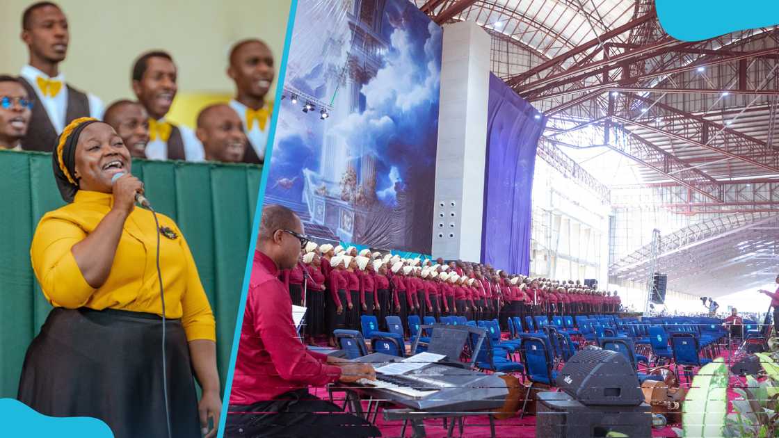 Congregants worshiping at Deeper Christian Life Ministry Congregants worshiping at Deeper Christian Life Ministry