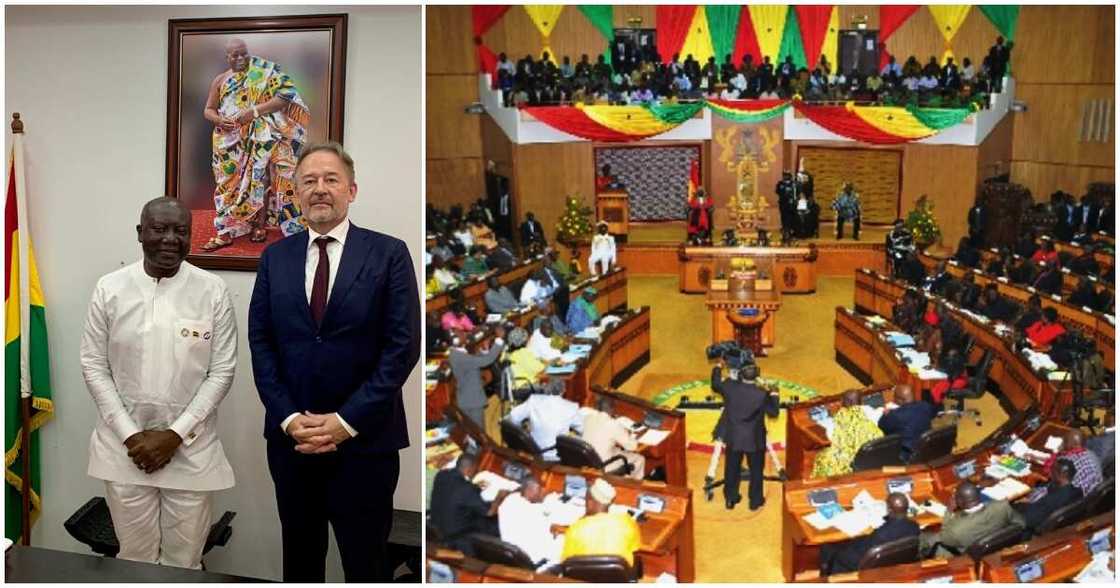 German Ambassador to Ghana and Ghana goverment