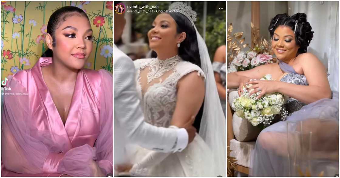 Celebrity Weddings: Nadia Buari Look-Alike Walks Down The Aisle In A Luxurious Wedding Celebrity Weddings: Nadia Buari Look-Alike Walks Down The Aisle In A Luxurious Wedding