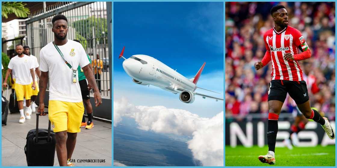 Inaki Williams Focuses On Atlethic Club As He Flies Privately To Spain After AFCON Defeat Inaki Williams Focuses On Atlethic Club As He Flies Privately To Spain After AFCON Defeat