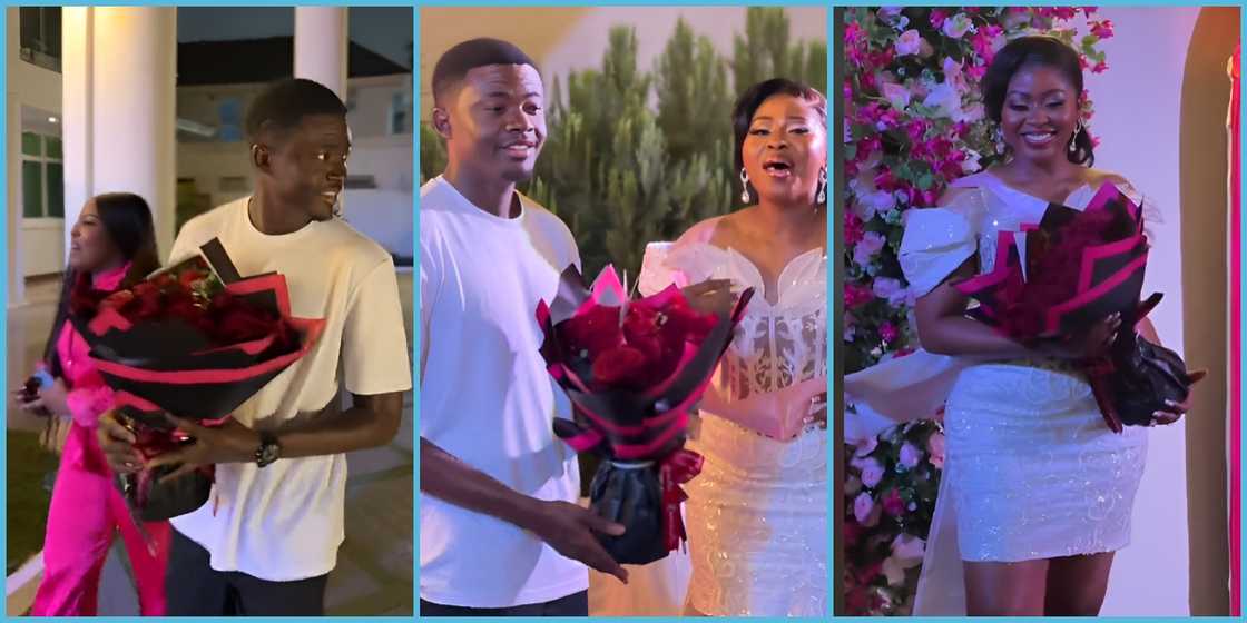 Ghanaian man surprises wife-to-be at her bachelorette Ghanaian man surprises wife-to-be at her bachelorette