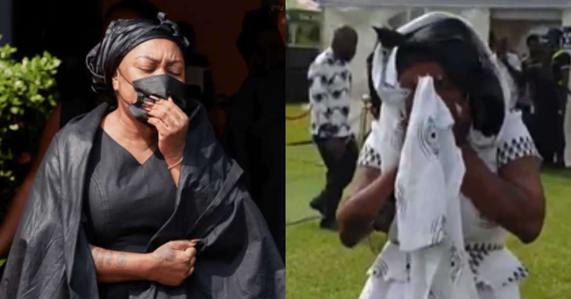 Afia Schwar Gets Fans Emotional With her Behaviour in Church for Father’s Thanksgiving Service Afia Schwar Gets Fans Emotional With her Behaviour in Church for Father’s Thanksgiving Service