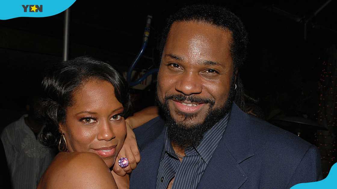 Regina King and Malcolm-Jamal Warner Regina King and Malcolm-Jamal Warner