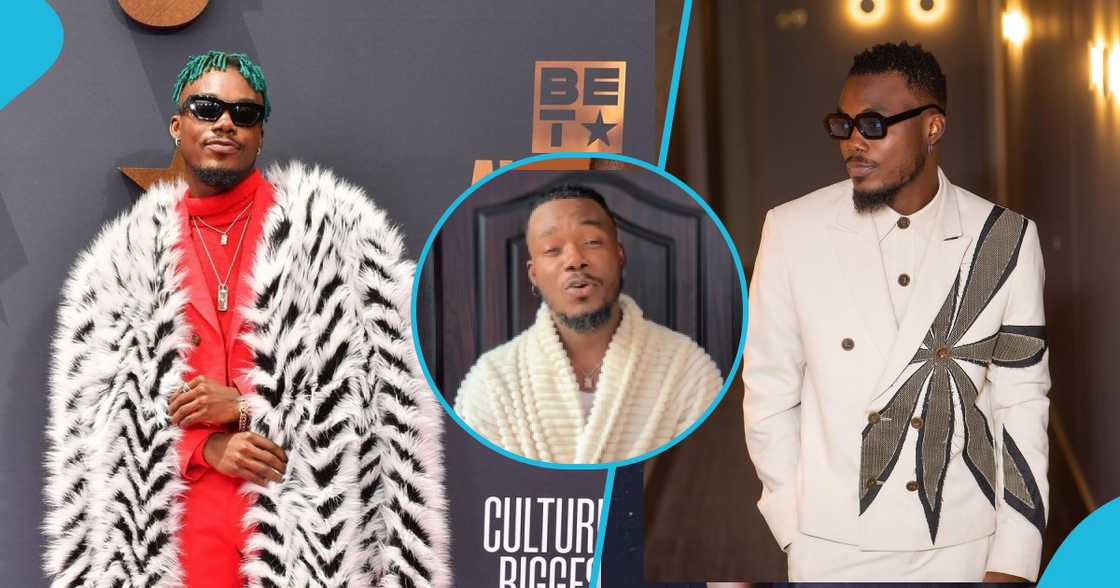 Camidoh: Ghanaian Singer Does Viral "Of Course" Challenge In Bathrobe, Ladies Drool Camidoh: Ghanaian Singer Does Viral "Of Course" Challenge In Bathrobe, Ladies Drool