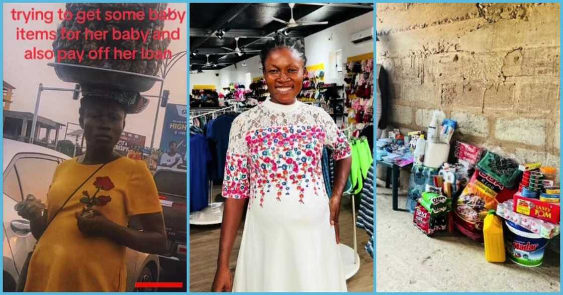 Nana Tea helps hawking pregnant woman Nana Tea helps hawking pregnant woman