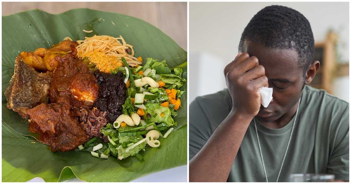 Young man opens up about his waakye being snatched from him Young man opens up about his waakye being snatched from him