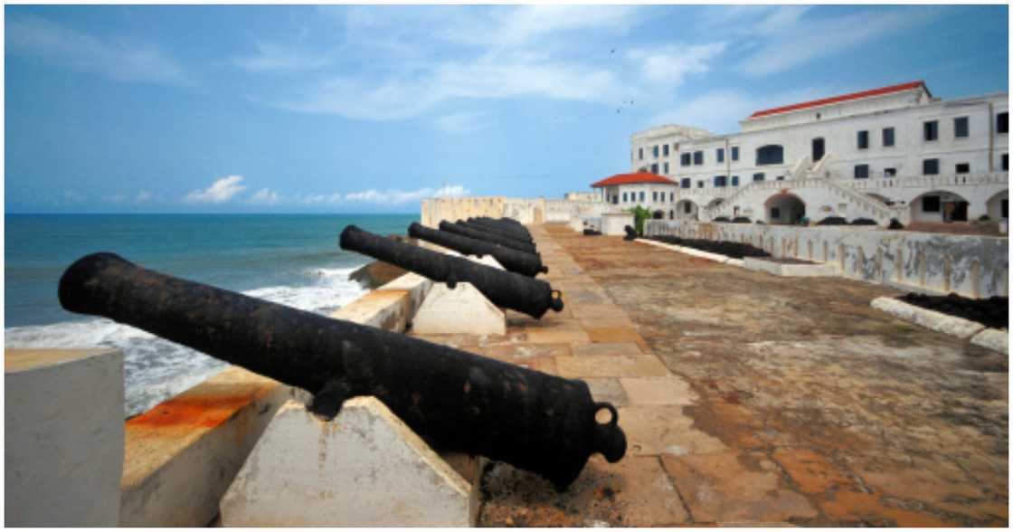 Artillery at the Cape Coast Castle