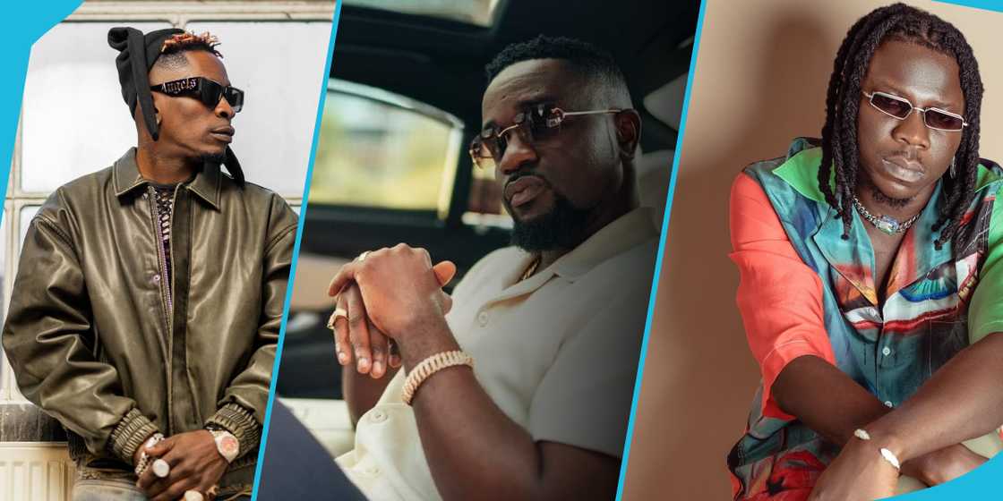 Shatta Wale, Sarkodie and Stonebwoy in pics Shatta Wale, Sarkodie and Stonebwoy in pics