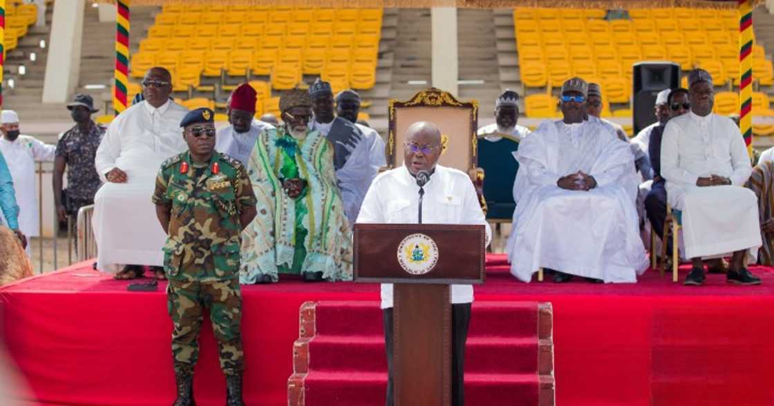 Akufo-Addo, Bawumia, Chief Imam observe Eid ul-Adha.