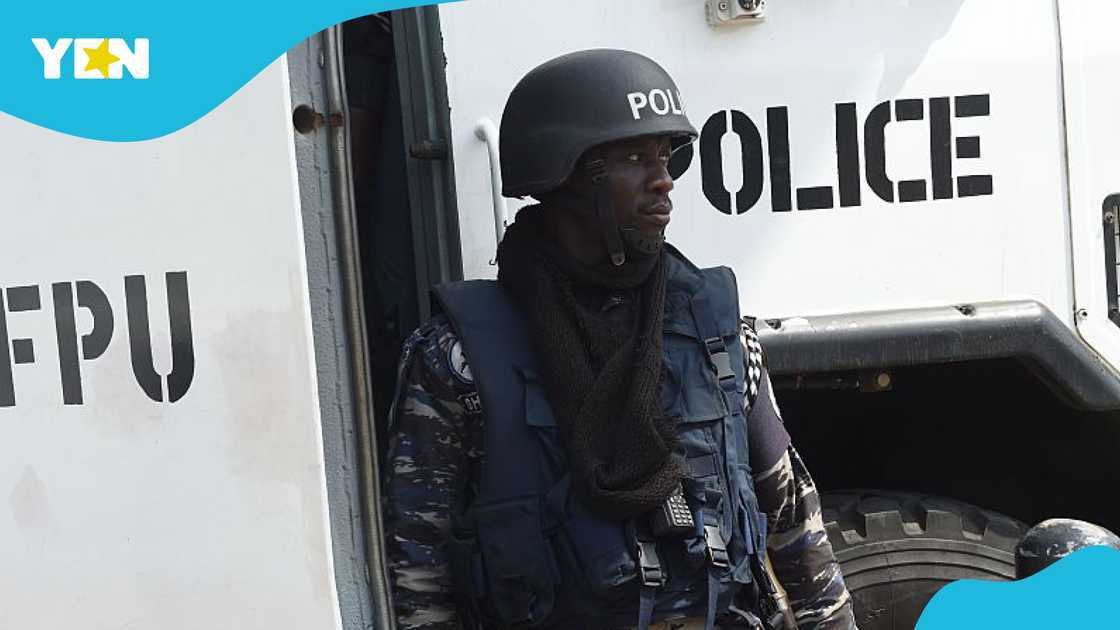 Ghana Police Service, planned robbery, Cantonment, Accra, foreign national, suspects, gunshots Ghana Police Service, planned robbery, Cantonment, Accra, foreign national, suspects, gunshots