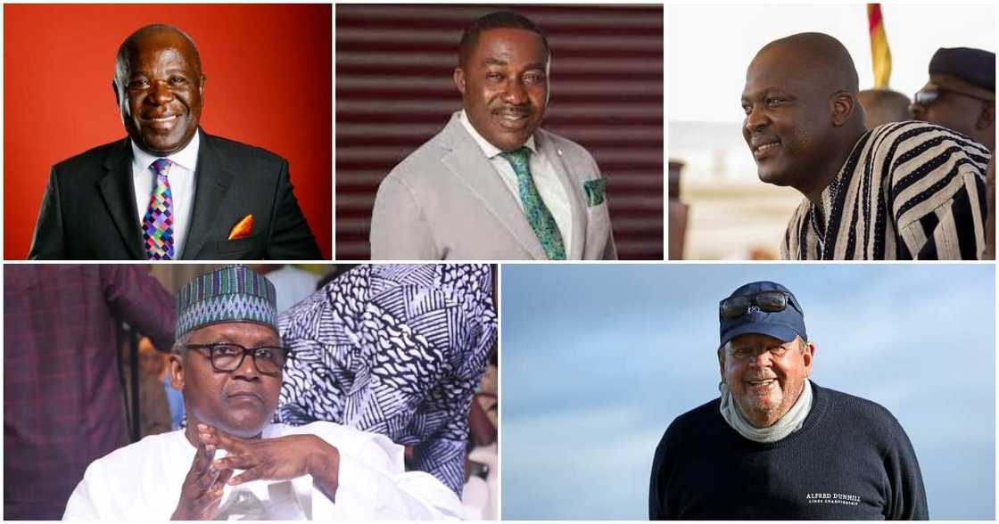 Sam Jonah, Ibrahim Mahama and Kwame Despite did not make it to Forbes list of Africa's richest in 2023. Sam Jonah, Ibrahim Mahama and Kwame Despite did not make it to Forbes list of Africa's richest in 2023.
