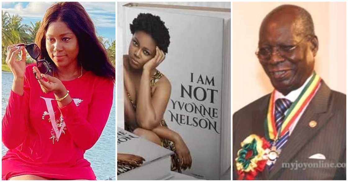 Yvonne Nelson claims Peter Ala Adjetey is her real dad Yvonne Nelson claims Peter Ala Adjetey is her real dad