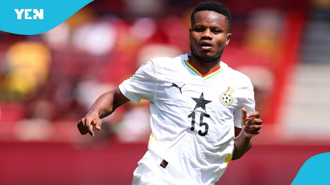 Lawrence Agyekum, Ghana, Trinidad and Tobago, 2025 Unity Cup, Cercle Brugge. Lawrence Agyekum, Ghana, Trinidad and Tobago, 2025 Unity Cup, Cercle Brugge.