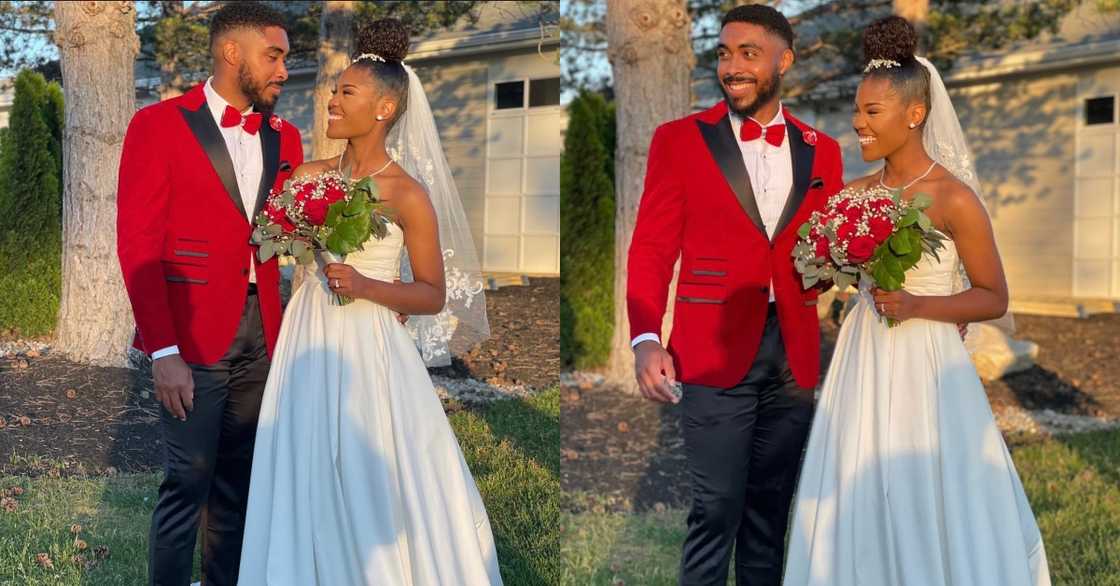 Abundant joy as man marries lady she met in 2016 as a virgin; internet celebrates them Abundant joy as man marries lady she met in 2016 as a virgin; internet celebrates them