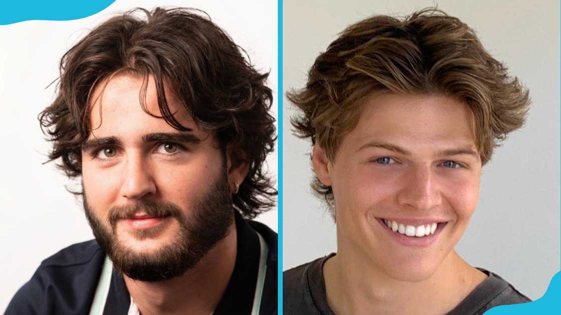 Parted tousled medium-hair hairstyle with soft waves. Parted tousled medium-hair hairstyle with soft waves.