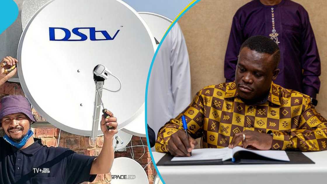 Sam George Imposes GH¢10,000 Daily Fine on DStv for Failure to Submit Pricing Data Sam George Imposes GH¢10,000 Daily Fine on DStv for Failure to Submit Pricing Data