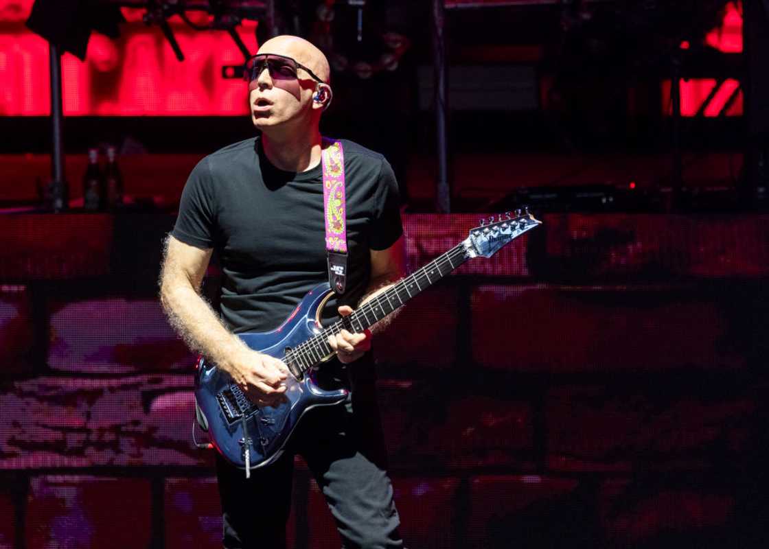 Joe Satriani performs during the "The Best Of All World's 2024 Tour" Joe Satriani performs during the "The Best Of All World's 2024 Tour"