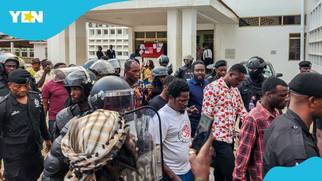 Anti-Illegal Mining Protestors Granted GH¢70,000 Bail Anti-Illegal Mining Protestors Granted GH¢70,000 Bail