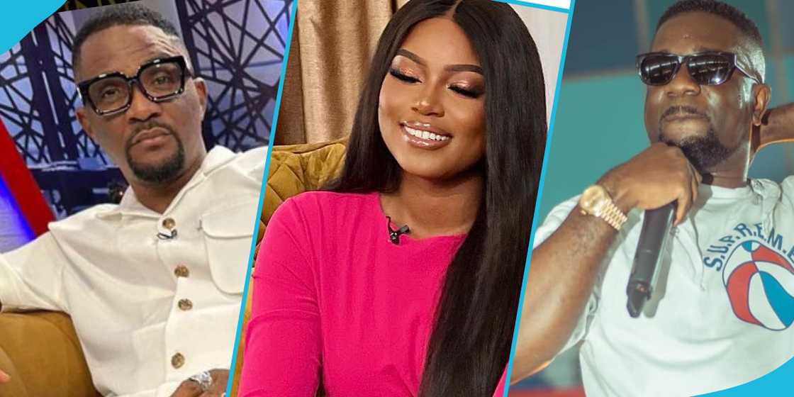 Photo of Mr Logic, Yvonne Nelson and Sarkodie Photo of Mr Logic, Yvonne Nelson and Sarkodie