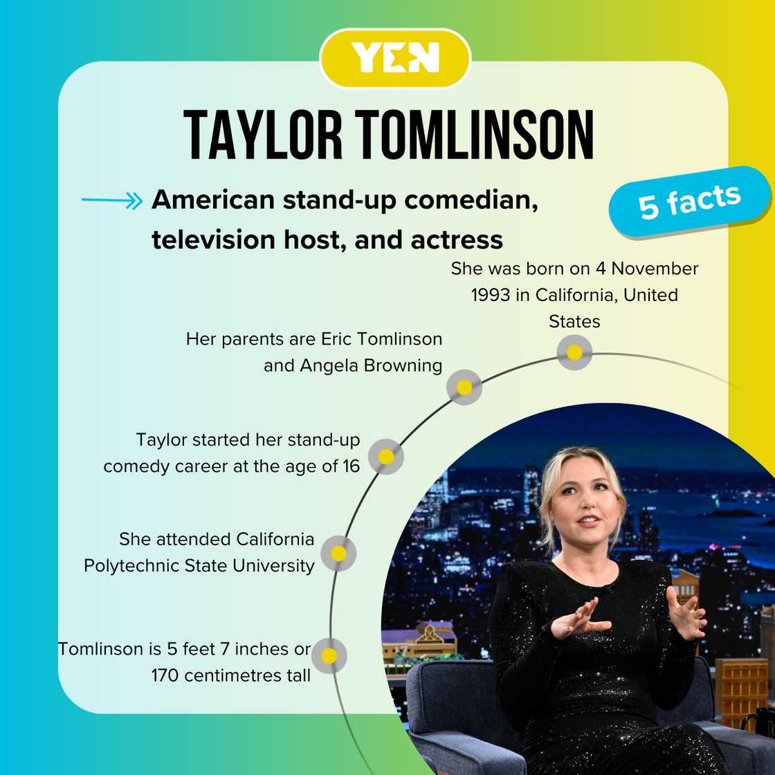 Five facts about Taylor Tomlinson Five facts about Taylor Tomlinson