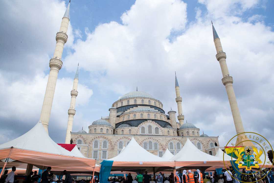 Akufo-Addo Commissions Ghana's National Mosque; Chief Imam, other dignitaries grace Occasion