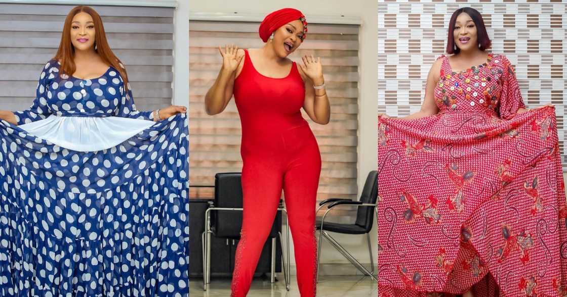 Kalsoume Sinare Stuns Social Media With Stunning Video In Blue Outfit Kalsoume Sinare Stuns Social Media With Stunning Video In Blue Outfit