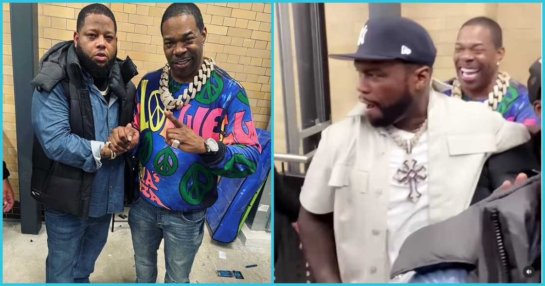 D Black meets Busta Rhymes and 50 Cent D Black meets Busta Rhymes and 50 Cent