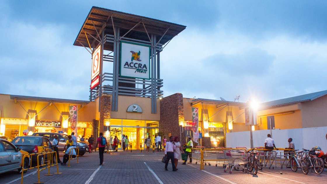 shopping malls in Ghana