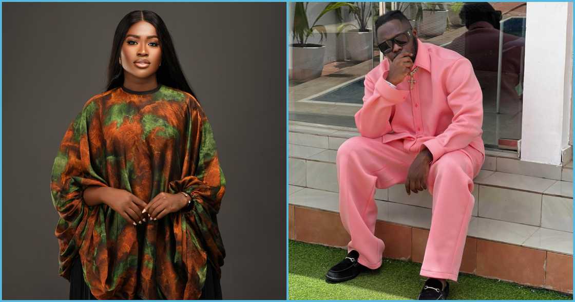 Photo of Fella Makafui and Medikal Photo of Fella Makafui and Medikal