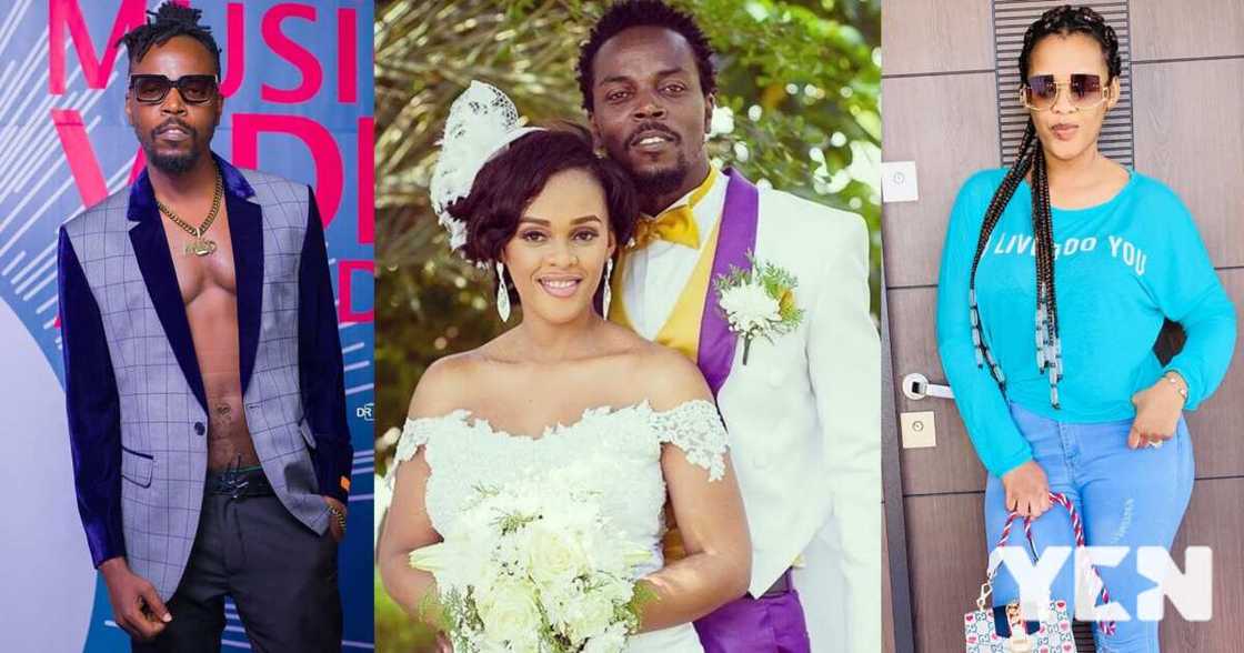 Kwaw Kese and wife