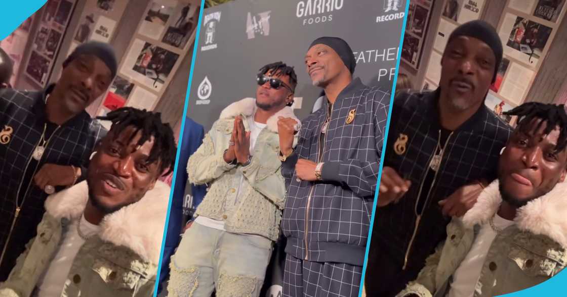 Gambo and Snoop Dogg in the US Gambo and Snoop Dogg in the US