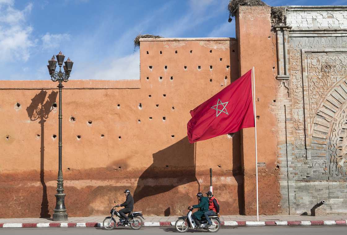 Old City Wall, Marrakesh, Morocco