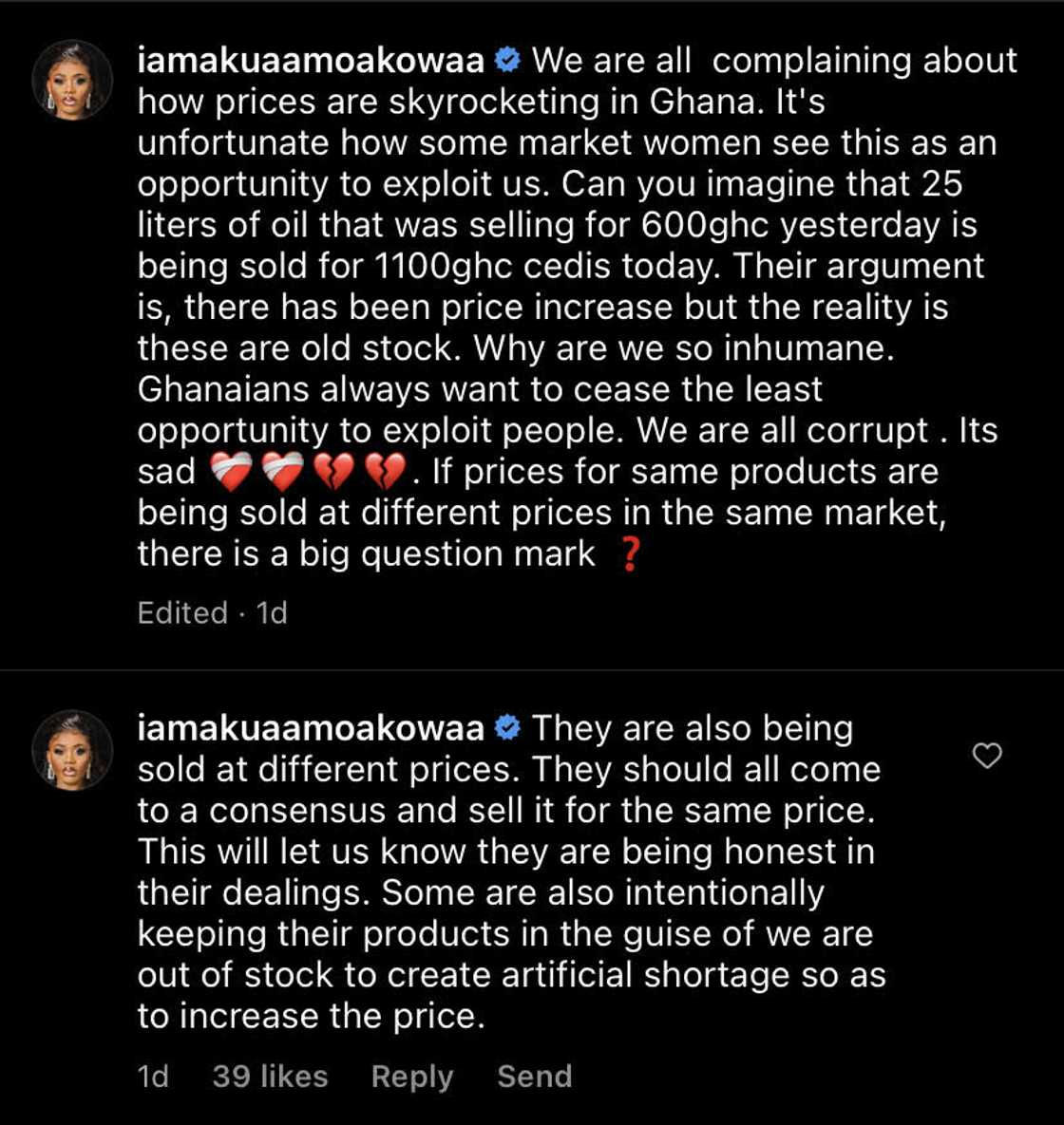 Some Ghanaian Market Women Are Corrupt And Inhumane Akua GMB fumes Some Ghanaian Market Women Are Corrupt And Inhumane Akua GMB fumes