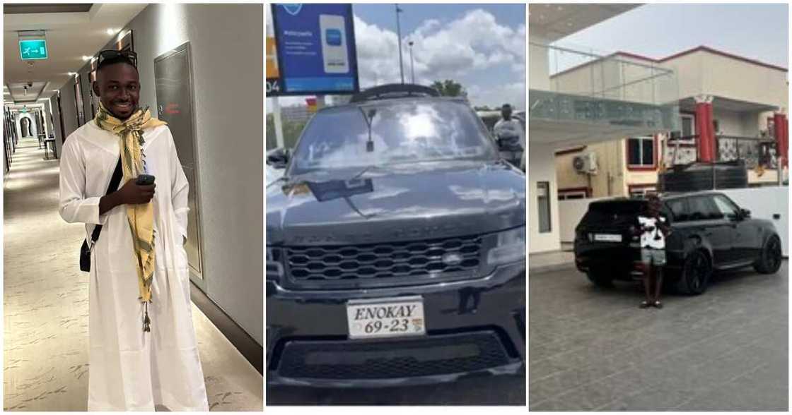 Enokay buys Range Rover Enokay buys Range Rover