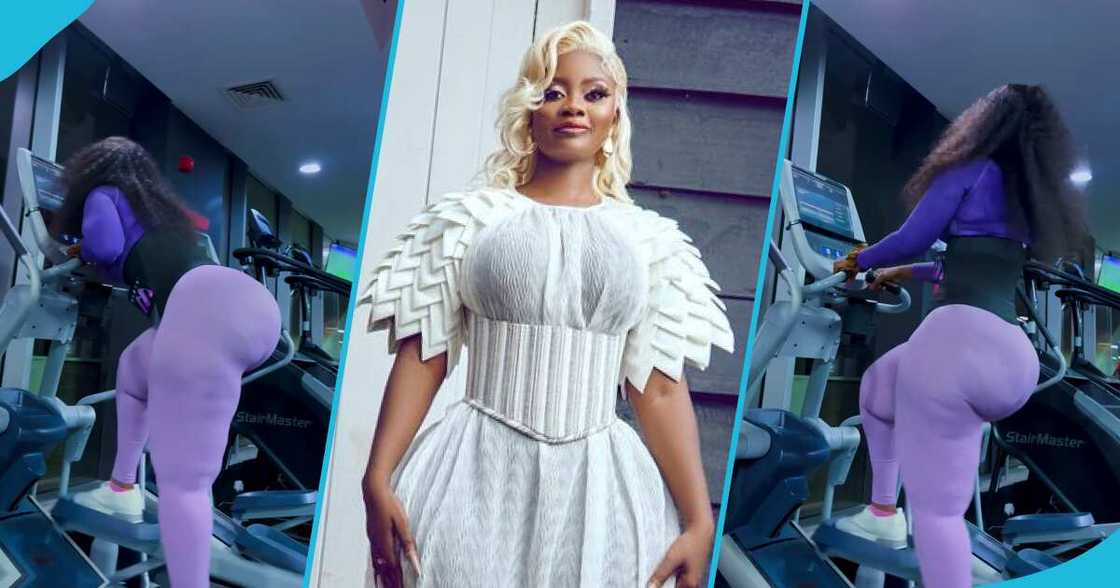 Sheena Gakpe in the gym Sheena Gakpe in the gym