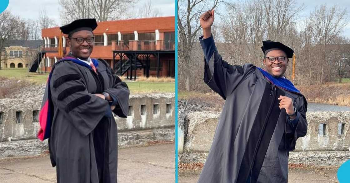 Harold Greatness Nii-Aponsah, US-based man, Ghanaian, two doctorate degree, Northern Illinois University.