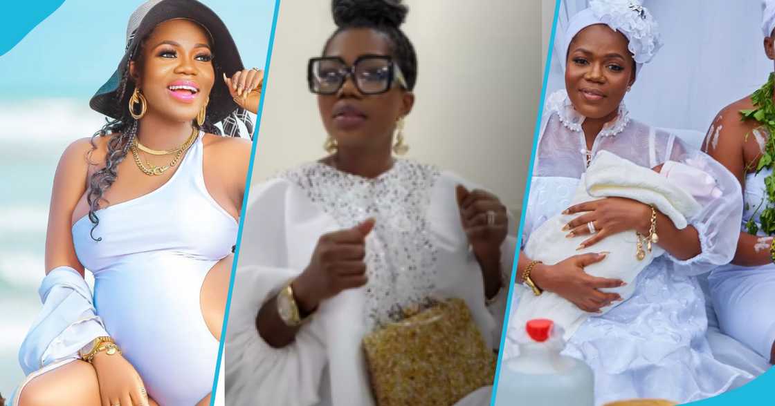 Mzbel reveals her glow is coming from exclusively breastfeeding her daughter